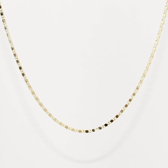 14k Gold Filled Link Chain Necklace - Picture 2 of 6